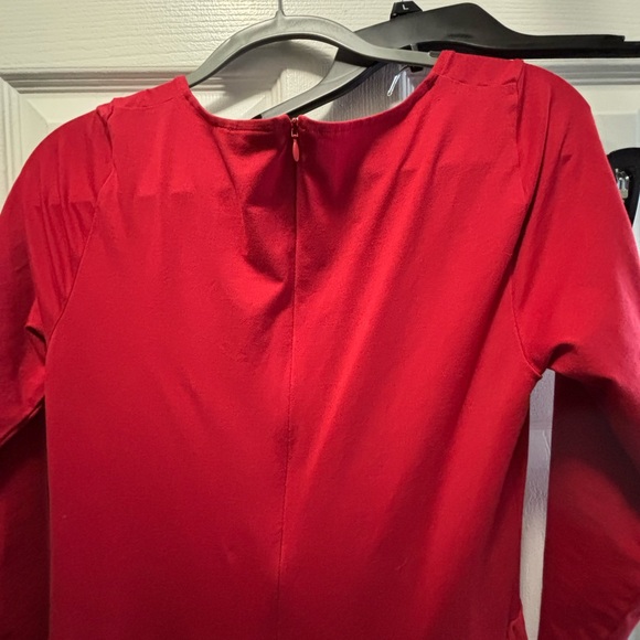 J. Crew Red Cotton Chiffon Dress - Picture 5 of 5